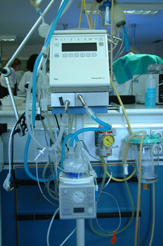 Cafetera para respirador