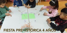 Fiesta prehistórica 4 años