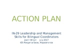 Action Plan IN-29 Leadership and Management Skills for Bilingual Projects