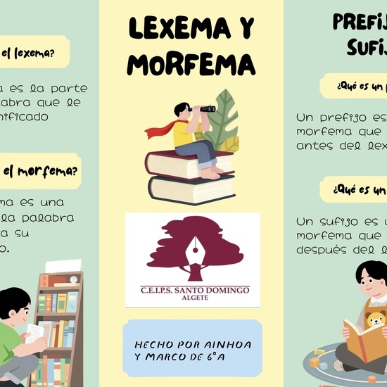 LEXEMA Y MORFEMA