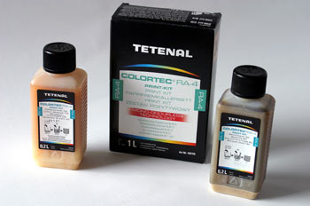 Kit químicos de positivado color tetenal RA-4