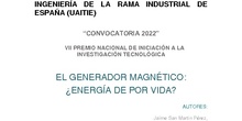 El generador magnético: ¿energía de por vida?