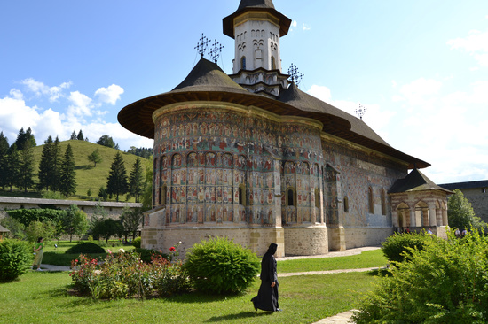 Monasterio de Sucevita. Iglesias Pintadas de Bucovina. Rumania