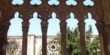 Ventanal del claustro, Catedral de Lérida