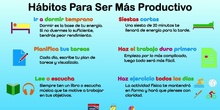 Hábitos para ser más productivo