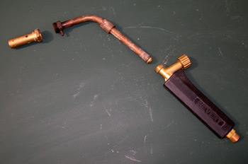 Soplete de fontanero, despiece