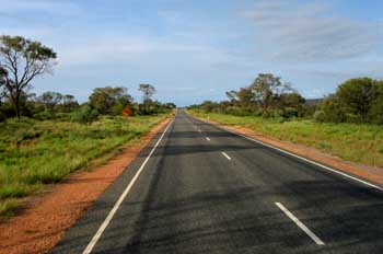 Típica carretera australiana, Australia