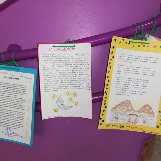 Mercadillo de Libros, premiados, y exposición de trabajos. Día del Libro curso 18-19 19