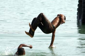 Bañista, Rep. de Djibouti, áfrica