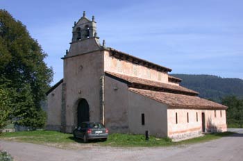 Iglesia de San Salvador de Priesca, Villaviciosa, Principado de