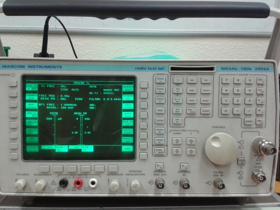 Analizador de radiocomunicaciones