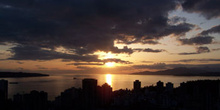 Anochecer en la Bahía inglesa, Vancouver