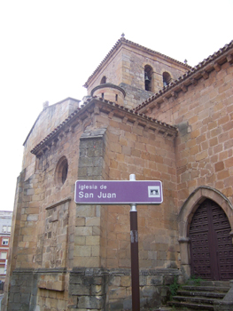 Vista lateral, San Juan de la Rabanera, Soria, Castilla y León