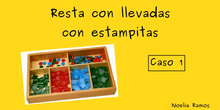Resta con estampitas caso 1