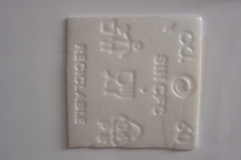 Objeto de poliestireno