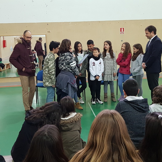 Visita del Alcalde de Torrejón de Ardoz al CEIP Andrés Segovia 10