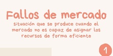 Infografía Fallos del mercado