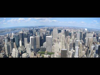 Panorámica de Nueva York desde rascacielos