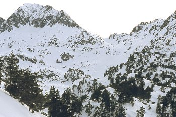 Vista de Aiguestortes, Cataluña