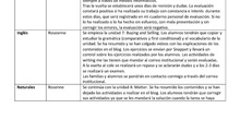 Plan Trabajo 6º primaria