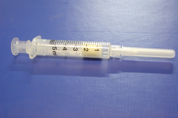 Jeringa de gasometría