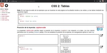 CSS Tablas