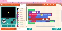 Resumen de la unidad 1 con MakeCode Arcade, trabaja mysprite y dibuja pixelado en 4 sesiones con alumnos de 9 años