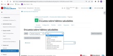 Hacer encuesta en Aula virtual
