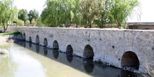 Puente Romano sobre el Río Cigüela, Villarta de San Juan, Ciudad