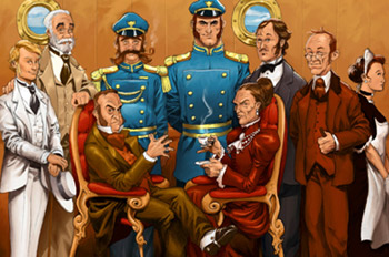 Chancellor: Tripulación y pasajeros del Chancellor