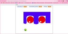 Programa con Scratch, un juego para mover los ojos de un espectador siguiendo un partido de tenis