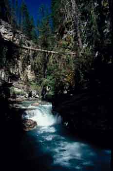 Garganta, Montañas Rocosas (Canadá)