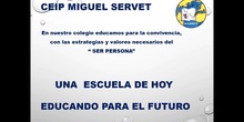 CEIP MIGUEL SERVET PUERTAS ABIERTAS