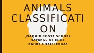 Animal classification