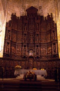 Retablo Mayor de la Concatedral de Santa María - Cáceres