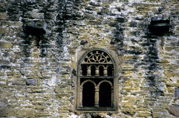 Celosía de la iglesia de San Miguel de Lillo, Oviedo, Principado