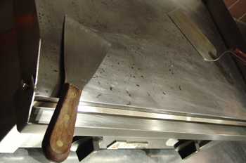 Plancha de cafetería