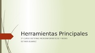 herramientas