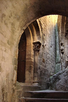 Puerta acceso Iglesia San Pedro, Huesca