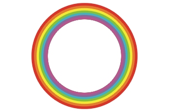 Colores del arco iris