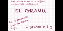 PRIMARIA - 3º - EL PESO - MATEMÁTICAS - FORMACIÓN