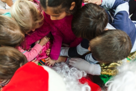 Los RRMM y Papá Noel en INF 5C 30