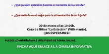 Charla Alimentación