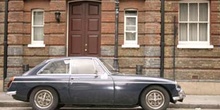 Coche MG de los años setenta