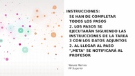INSTRUCCIONES