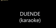 DUENDE (KARAOKE)