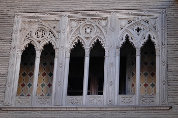 Ventanas del arco del Dean, Zaragoza