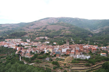 Panorámica, Garganta la Olla, Cáceres