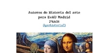 Biografías artistas Historia del Arte 2ºBACH