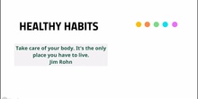 Healthy Habits